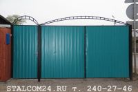 Лот: 6956974. Фото: 4. Ворота из профлиста 2. Красноярск