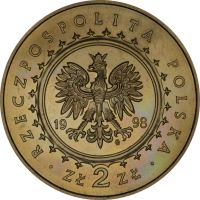 Лот: 10017814. Фото: 4. Польша, 2 злотых 1998 года. Замки... Красноярск