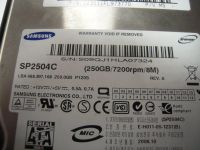Лот: 12847224. Фото: 3. Жесткий диск HDD 250gb Samsung... Компьютеры, оргтехника, канцтовары