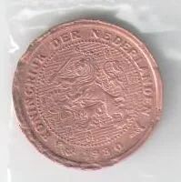 Лот: 10543558. Фото: 2. Голландия Нидерланды 1/2 цента... Монеты