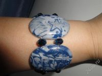 Лот: 676067. Фото: 3. Изделия из полимерной глины браслет... Красноярск