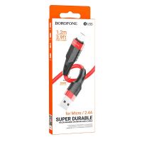 Лот: 25520212. Фото: 2. Кабель Borofone BU35 Micro USB... Аксессуары