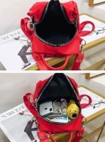 Лот: 15923083. Фото: 7. Сумка-рюкзак женский Красный