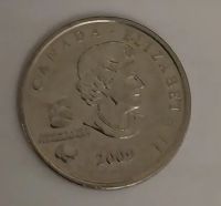Лот: 25520261. Фото: 2. Монета 25 центов Канада. Десятые... Монеты