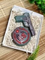 Лот: 19907268. Фото: 2. Мыло ручной работы "Набор защитника... Мыловарение