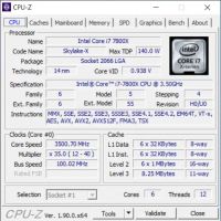Лот: 20521383. Фото: 4. Процессор Intel Core i7-7800X... Красноярск