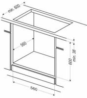 Лот: 10973372. Фото: 2. Духовой шкаф Hansa BOEI64111. Крупная бытовая техника