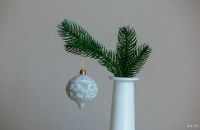 Лот: 17275138. Фото: 4. Елочные игрушки (белые) Handmade...