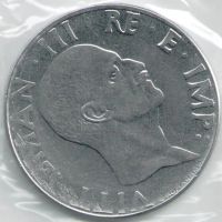 Лот: 14480799. Фото: 2. Италия 50 чентезими 1940 год... Монеты