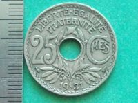 Лот: 11890201. Фото: 6. Монета 25 сантим Франция 1931...