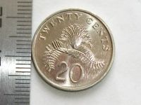 Лот: 7766489. Фото: 4. Монета 20 цент Сингапур 1997 герб... Красноярск
