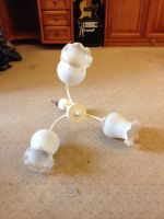 Лот: 4487320. Фото: 3. Кухонная Люстра белая. Строительство и ремонт