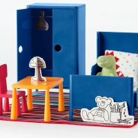 Лот: 12444643. Фото: 2. Кукольная мебель,спальня IKEA... Игрушки