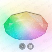 Лот: 17279237. Фото: 2. Новая Люстра с RGB освещением... Освещение