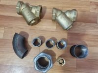 Лот: 21376686. Фото: 2. Фильтр латунный ДУ-50. Тепловое оборудование, климат