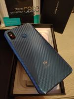 Лот: 13033050. Фото: 2. Xiaomi mi8 64gb blue. Смартфоны, связь, навигация