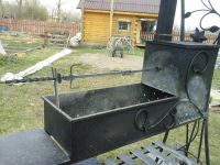 Лот: 5798508. Фото: 2. мангал-коптильня-вертел. Ручная работа