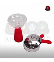 Лот: 11840329. Фото: 5. Кальян Amy SS09 R Red