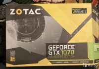 Лот: 19391065. Фото: 3. Видеокарта GeForce GTX 1070 Founders... Компьютеры, оргтехника, канцтовары