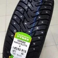 Лот: 14551655. Фото: 2. Шины Nokian Hakkapeliitta 8 195... Шины, Диски