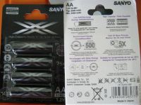Лот: 1627031. Фото: 2. Аккумуляторы Eneloop AA Sanyo... Аксессуары