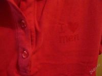 Лот: 1540244. Фото: 2. Алая футболка-поло. Женская одежда