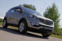 Лот: 8886692. Фото: 2. Решетка радиатора KIA Sportage... Автохимия, масла, тюнинг