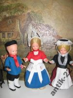 Лот: 6263799. Фото: 2. Немецкая кукла в национальном... Коллекционирование, моделизм