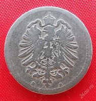 Лот: 2688076. Фото: 2. (№2450/LS) 5 пфеннигов 1875 (Германия... Монеты