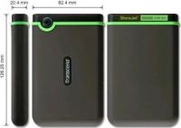 Лот: 13851675. Фото: 3. Внешний HDD 1TB Transcend StoreJet... Компьютеры, оргтехника, канцтовары