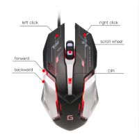 Лот: 9511636. Фото: 3. Хромированная Игровая мышь DPI... Компьютеры, оргтехника, канцтовары