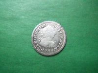 Лот: 19520685. Фото: 3. Мексика 1/2 реала 1785 г. Серебро... Коллекционирование, моделизм