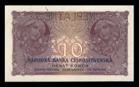 Лот: 19250933. Фото: 2. Чехословакия 10 крон 1927 Neplatne... Банкноты