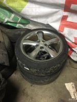 Лот: 15811347. Фото: 3. Колеса 225 45 18 Toyota mark Lexus. Авто, мото, водный транспорт