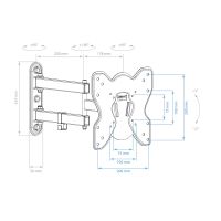 Лот: 5295981. Фото: 2. Кронштейн для LCD/LED телевизоров... Аксессуары