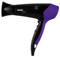 Лот: 11221083. Фото: 2. Фен BBK BHD3221i черный/фиолетовый... Мелкая бытовая техника