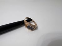 Лот: 25881055. Фото: 2. Кольцо золотое мужское. Ювелирные изделия, бижутерия, часы