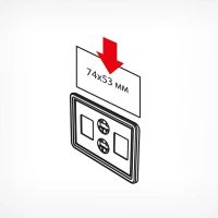 Лот: 21359210. Фото: 7. Пластиковая рамка серии ТЕХНО...