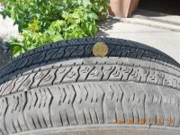 Лот: 1907877. Фото: 2. Продам 4 летние шины с литьём... Шины, Диски