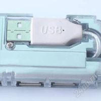 Лот: 1543602. Фото: 3. USB Hub хаб на 4 порта USB 2.0... Компьютеры, оргтехника, канцтовары
