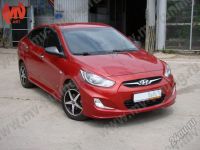 Лот: 5834598. Фото: 7. Юбка переднего бампера, №1, Hyundai...