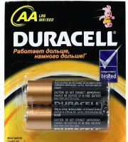 Лот: 25809898. Фото: 2. Батарейки АА 2шт Duracell. Аксессуары