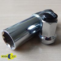 Лот: 4091027. Фото: 2. Облегчённые стальные гайки с цветной... Шины, Диски