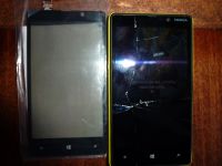 Лот: 5160629. Фото: 6. Nokia Lumia 820 желтого цвета.