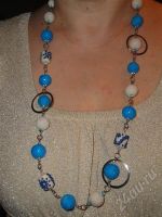 Лот: 341616. Фото: 2. Изделия из полимерной глины колье... Ювелирные изделия, бижутерия, часы