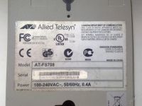 Лот: 53203. Фото: 2. Allied Telesyn AT-FS708. Сетевые устройства