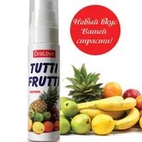 Лот: 15563415. Фото: 2. Гель для орального секса "Tutti-Frutti... Интимные товары