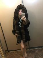 Лот: 14596193. Фото: 3. Парка с мехом. Одежда, обувь, галантерея