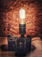 Лот: 18258137. Фото: 2. Светильник loft подарок фотографу... Освещение
