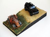 Лот: 23509004. Фото: 4. Подставка под модель "Ржавый трактор... Красноярск